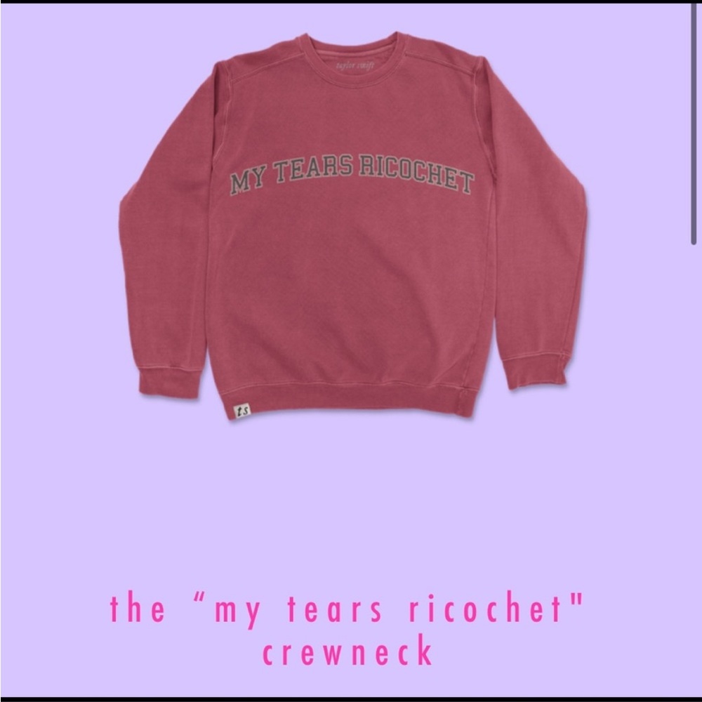 Taylor Swift “My Tears Ricochet” Crewneck